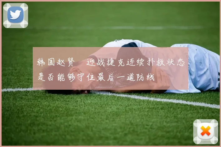 韩国赵贤祐迎战捷克连续扑救状态是否能够守住最后一道防线